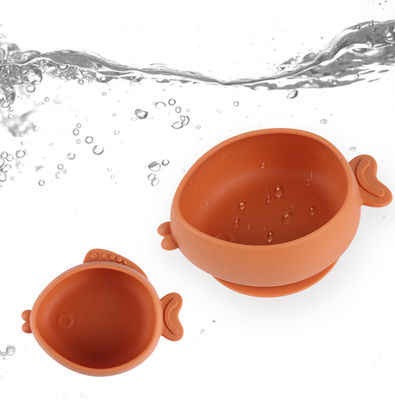 Beli Anti Slip And Drop Resistant Silicone Baby Bowl Dengan Super Kuat Penyedot Di Bagian Bawah Baby Self Feeding Silicone Bowl online manufacture