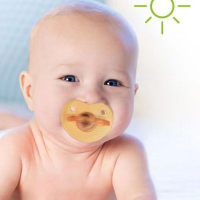 Beli Baby's Fun and Cute Liquid Silicone dot untuk menenangkan dan menenangkan tidur online manufacture