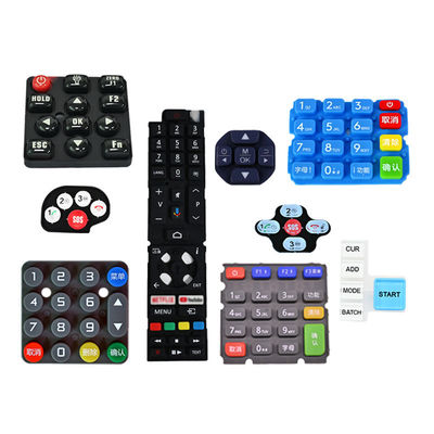 Beli Custom Mold Silicone Gummi Button Pasokan Daya Elektronik OEM Button online manufacture