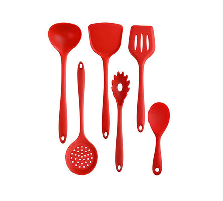 Beli Set Pakaian Masakan Dapur, 6 Pcs Non-Stick Silikon Pakaian Masakan Spatula Genggam Silikon Silikon Dapur online manufacture