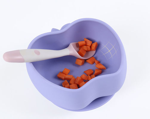 Bayi Silicone Suction Cups Tanpa Bisphenol A Anak-anak Silicone Makanan Komplementer Perlengkapan Meja Cups Suction dan Mangkuk