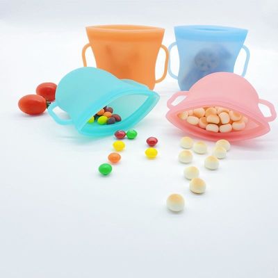 Non Toxic Food Grade Silicone Bag Konservasi Susu Bayi Penyimpanan Susu Ibu Piala Silikon