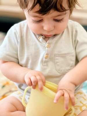 Gelas makanan ringan anak silikon food grade Gelas pengawet makanan Tas penyimpanan silikon pelestarian ASI bayi