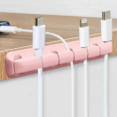 Pengumpulan kabel data multifungsi yang kreatif dan minimalis serta perangkat manajemen kabel penjepit silikon