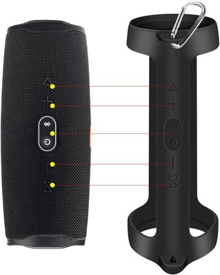 Sesuaikan Versio JBL Bluetooth Speaker Bawa Kantong Silikon Speaker Drop Proof Silikon Tutup Pelindung Saat Keluar