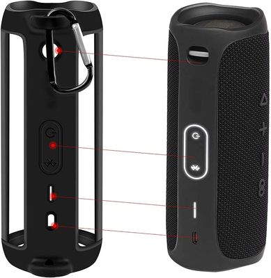 Pabrik Custom Style Bluetooth Speaker Tutup Silicone Tutup Pelindung Shell All-Round Tutup Pelindung Anti-Benturan