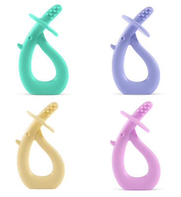 New Swan Gel Gigi Bayi Baru Lahir Gigi Penggiling Perlengkapan Ibu dan Bayi Soothing Bite Gel Penggiling Gigi